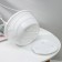 Street Kashpo with basal watering "Malva", 4.7 liters, white color, suspension as a gift