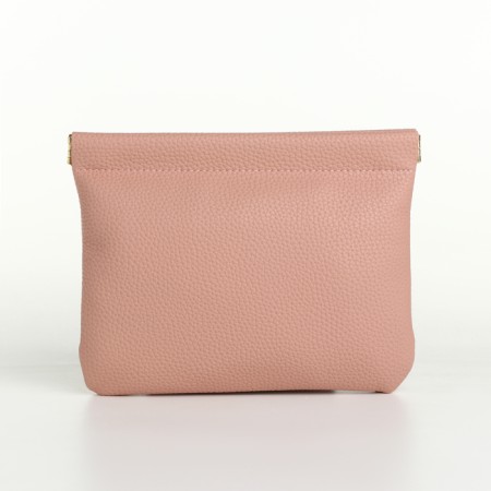 Cosmetic bag on the spring, pink color-1