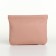 Cosmetic bag on the spring, pink color