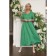 Women's dress, size 48, green color