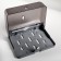 Dispenser for paper towels in sheets, plastic (max. 200 pcs), 27 × 11 × 20.5 cm, black color