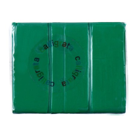 Polymer clay 50g "Calligrata" green intens