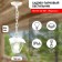 Lamp Garden Era E27, IP44, 40W, 164x164x526 mm, white