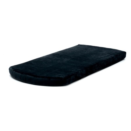 Case on the mattress, semicircular, 70x170 cm, black color-1