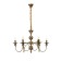 Milano chandelier 6he14 40W bronze 68x68x79 cm