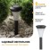 Lamp Garden era on the sunny battery LED, IP54, black