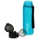 Sports bottle for water ONLYTOP Fitness, 500 ml, blue color