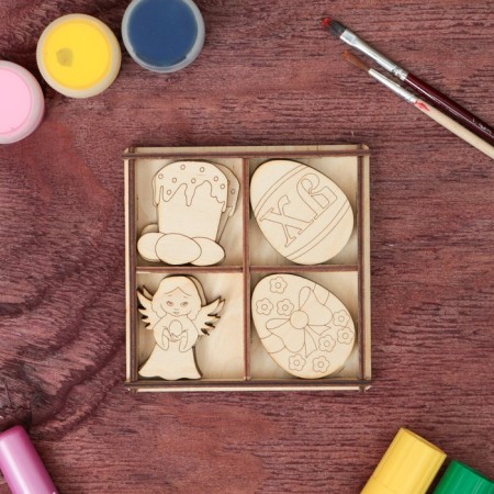 A set of workpieces for "Easter" creativity