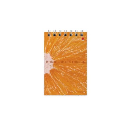 Notepad A7, 40 sheets on the crest Exotic Fruits, cover laminated cardboard, block 55g/m2, mix-2