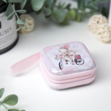 Board Metal on a zipper with a loop 