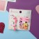 Hair set "Tiny" (2 elastic bands, 2 clamps, 4 crab) Magic unicorn, mix