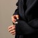 Wafel dressing gown Male SL Home: Basic "Dark Mare", size L, 100% cotton, 300 g/m2