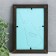 Photo frame 10x15 cm MDF, No. 6 Wenge (plastic screen)