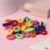 Hair elastic band "Mahrushka" (set of 100 pcs) classic Assorted, mix