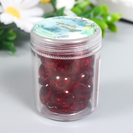 Buttons plastic on the midnight "Crystalline Plum" 1.3x1.3 cm set 35 pcs 4.8x3.7x3.7 cm-4