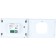 Stout STE-0101-008012, M-8E wireless control panel, for the L-8E rail, white
