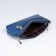 Bag Cross-Bodi with a zipper, blue color