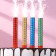 Candle Fountain "Rainbow Sparks", 4 pcs, 10 cm, color flame 30 seconds