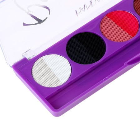 Aquagram for the face and body, brush, 10 colors-3