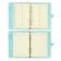 Organizer "Pastel" A5, with a knife, 92 sheets in a ruler, PVC cover, mix