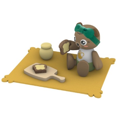 Set for mini-house "Honey picnic"-2