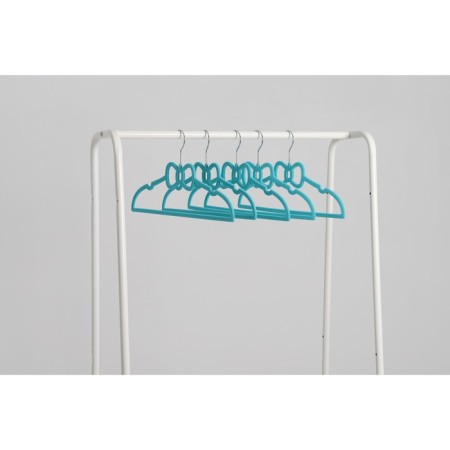 Shoulders - hangers for clothing "Bow", 33 × 20 cm, 5 pcs, Biryuzovoy color-6