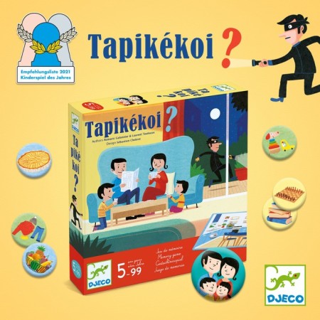 DJeco board game "Find the loss"