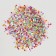 Glitter in a jar of "confetti mix" pr 2 mm 7 g 5x2x2 cm