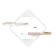 Sconces Ambrella Light Wall, 12W LED, 900LM, 3000-6400K, white color