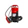 Fecal pump STI FP-550 p, maximum pressure 7m, 550 watts, 166 l/min