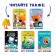 Mini-encyclopedia "Planet Earth", 20 pages, 12 × 17 cm, mi-mi-Mimka
