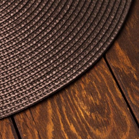 Serving shade "Classic", 38 × 38 cm, coffee color-1