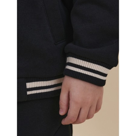 Bombber for the boy Pelican, height 140 cm, black color-8
