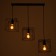 Lamp "Square" 3he27 40W 50x15x15-104 cm
