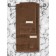 Culberry set, size 50x90 cm, 70x140 cm, coffee color