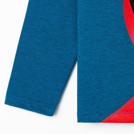 T-shirt with long sleeve "Spider-Man", Marvel, height 122-128, blue-8