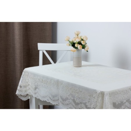 The tablecloth "openwork" Pressea, 120 x 150 cm, sipia color