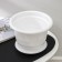 Pot with the pallet "Viola", 3.5 l, the color is white