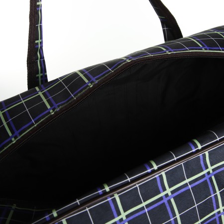 Road bag with lightning, with an increase, a long belt, the color is black-3