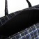 Road bag with lightning, with an increase, a long belt, the color is black