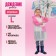 Children's raincoat "Walking in the rain", Pink, L, mix