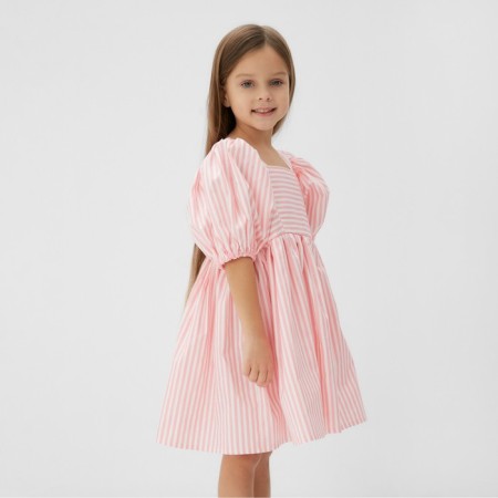 Baby dress kaftan "strip" R.30 (98-104 cm)-4