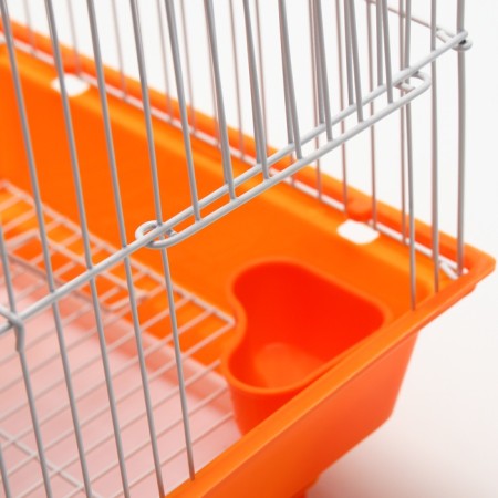 A cage for rodents with filling RT-3, 30 x 23 x 39 cm, orange (packing 12 pcs)-8