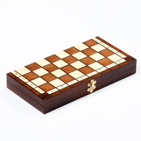 Chess Polish Wooden Big Madon "Royal", 31 x 31 cm, King H-6.5 cm-8