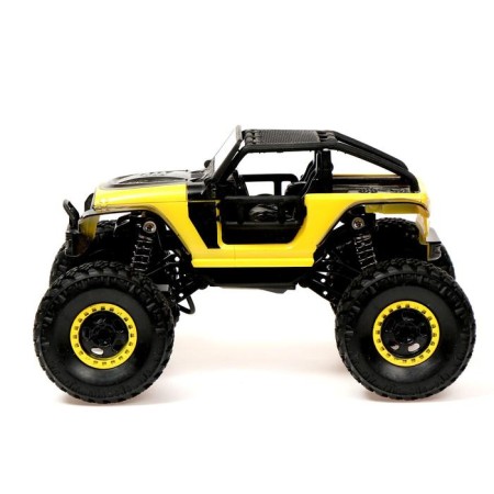Radio -controlled jeep "Krauler", 1:20, works on the battery, the color is yellow-1