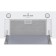 Exposure Maunfeld Fantasy 1000st 60, built -in, 1000 m3/h, 3 speeds, 60 cm, white