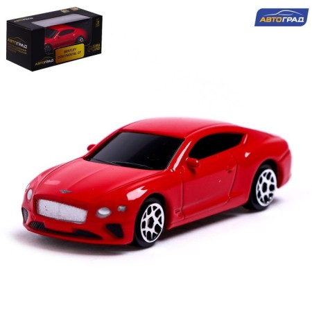 Metal machine Bentley Continental GT, 1:64, Red color