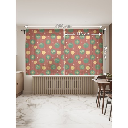 Photo "Christmas radiance", size 145x180 cm, 2 pcs-1