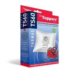 Topperr TS 60 synthetic vacuumber for Thomas vacuum cleaners, 4 pcs. + 1 filter