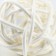 A set of 2 wicker balls from a vine without bells, 3 cm, white/blue
